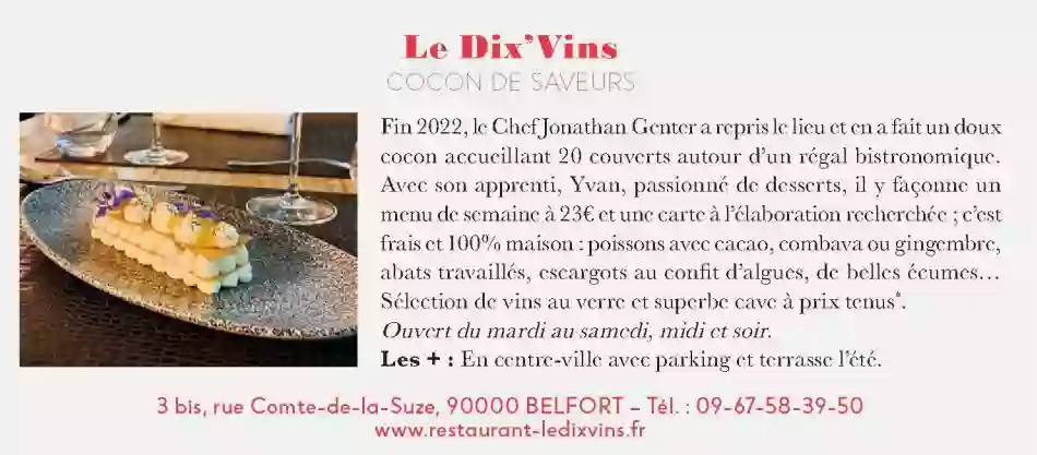 Le Dix'vins - restaurant BELFORT - restaurant BELFORT